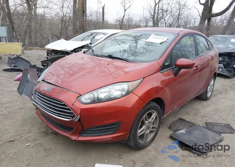 2018 Ford Fiesta Se из США, поврежденный, VIN 3FADP4BJ3JM129008